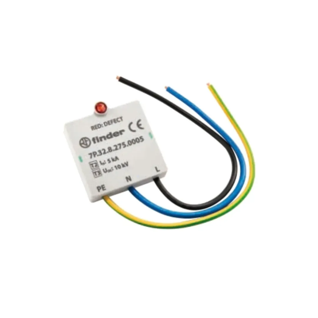 DESCARGADOR DE SOBRETENSION T3 1.5KA 275VAC 2P+N(GDT) 7P3282750005 FINDER1