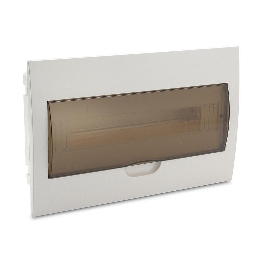 TABLERO EMPOTRABLE PVC 18 POLOS BLANCO MODELO: 18 POLOS TKL