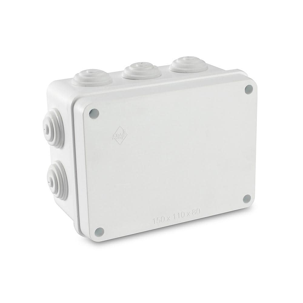 CAJA DE DERIVACIÓN PVC CON CONO 15X11X7CM TKL