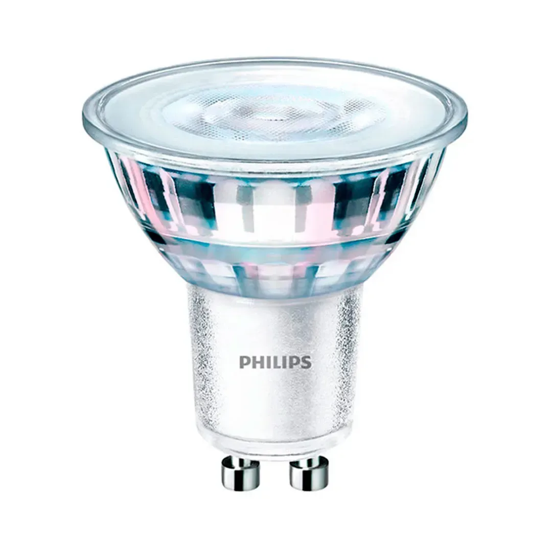 FOCO LED DICROICO GU10 4W LUZ CALIDA PHILIPS