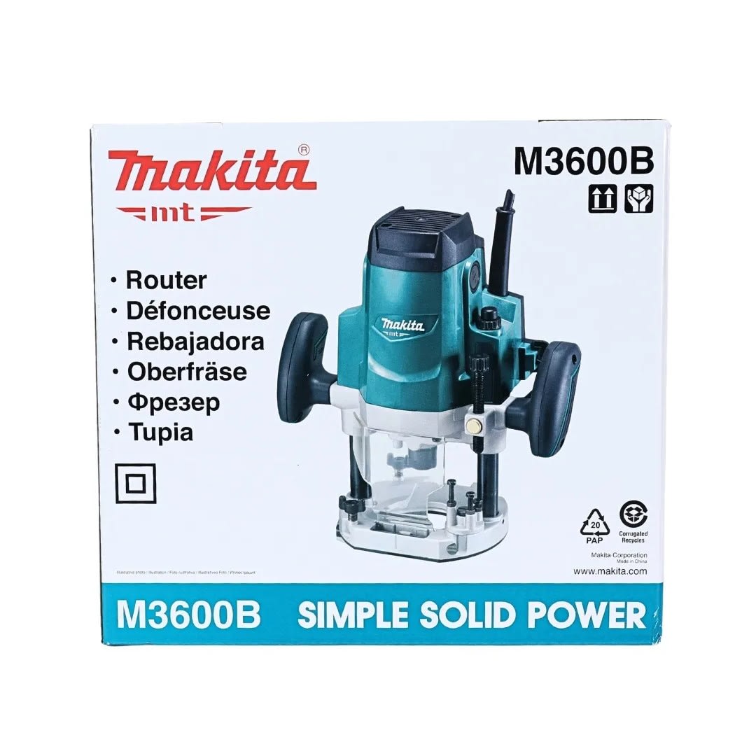 RUTEADORA 1/2'' 1650W M3600B MAKITA MT4