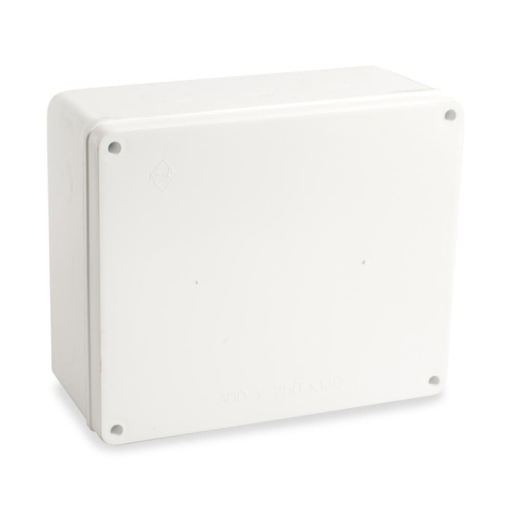 CAJA DE PASO PVC MODELO SIN CONO 300X250X120 BLANCO TKL