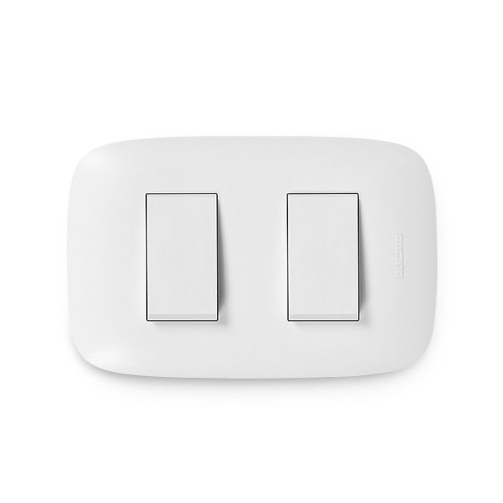 INTERRUPTOR UNIPOLAR DOBLE SENCIA BTICINO1