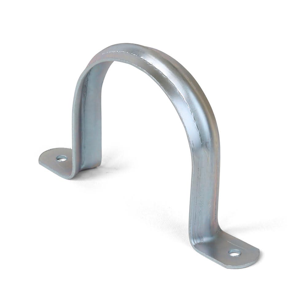 ABRAZADERA DE METAL MODELO 3'' CON 2 OREJAS DE 2MM PLATA JORMEN