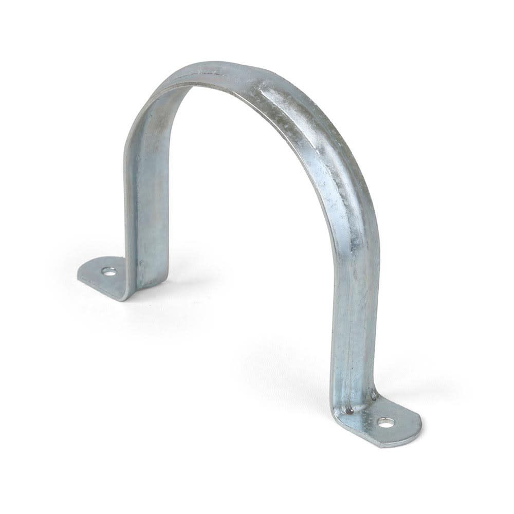 ABRAZADERA DE METAL MODELO 4'' CON 2 OREJAS DE 2MM PLATA JORMEN