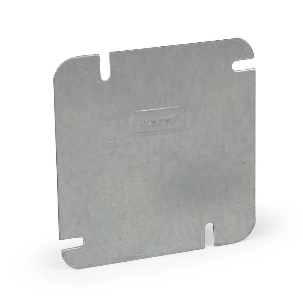 TAPA CIEGA METALICA CUADRADA 1.2MM PLATA JORMEN