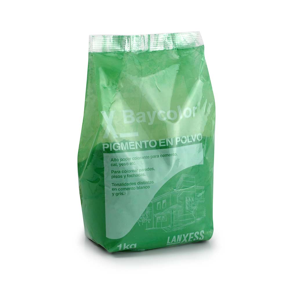 OCRE BAYCOLOR VERDE 1 KG LANXESS