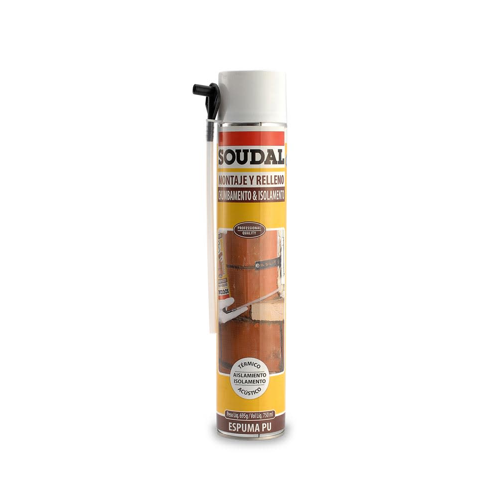 ESPUMA DE POLIURETANO 750ML SOUDAL
