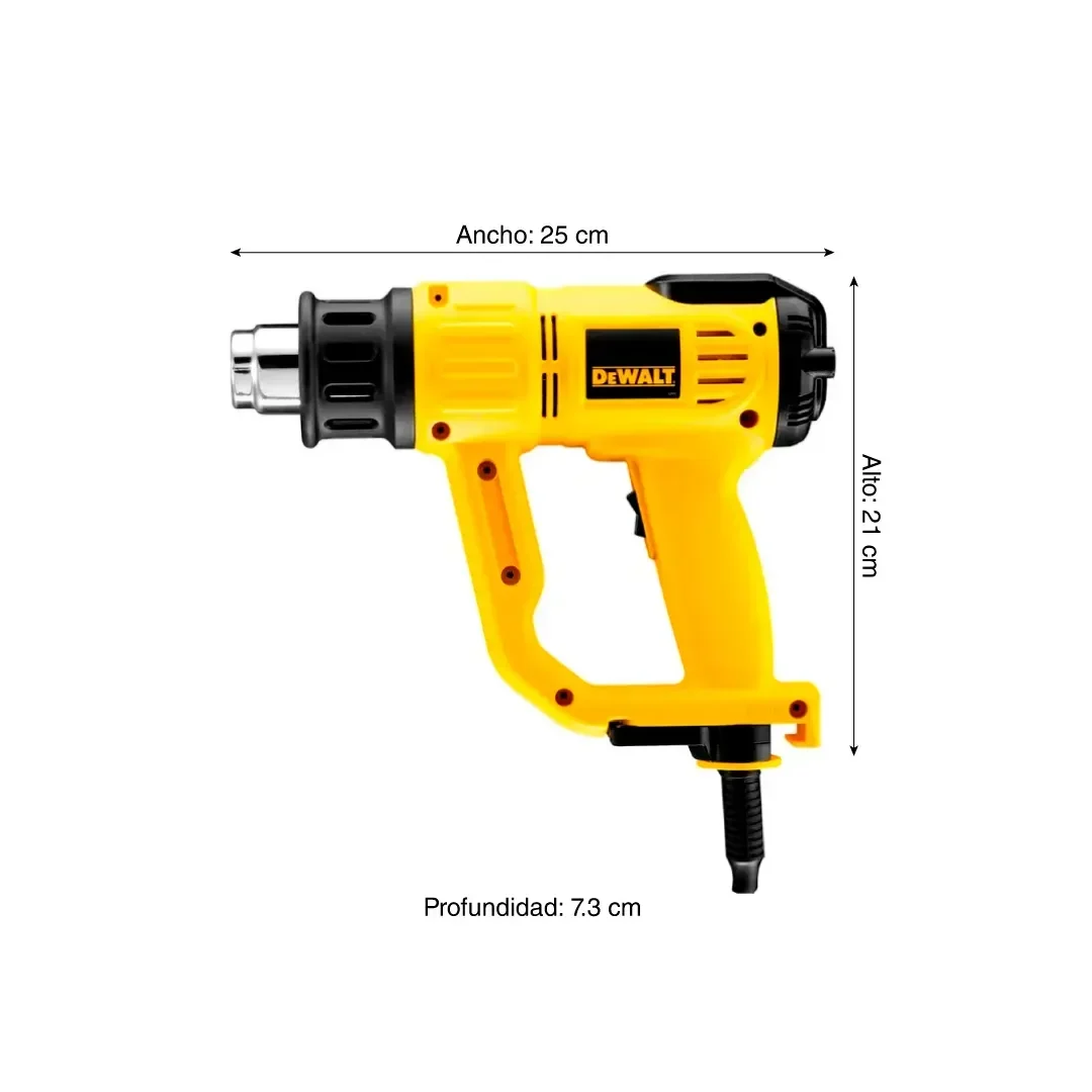 PISTOLA DE CALOR 2000W CON PANTALLA LCD D26414 DEWALT6