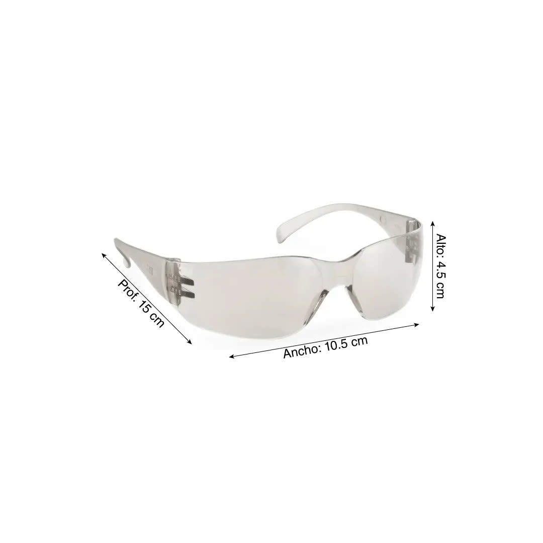 LENTES DE SEGURIDAD MODELO 90954 POLICARBONATO NEGRO CON PROTECCION UV 3M PERU4