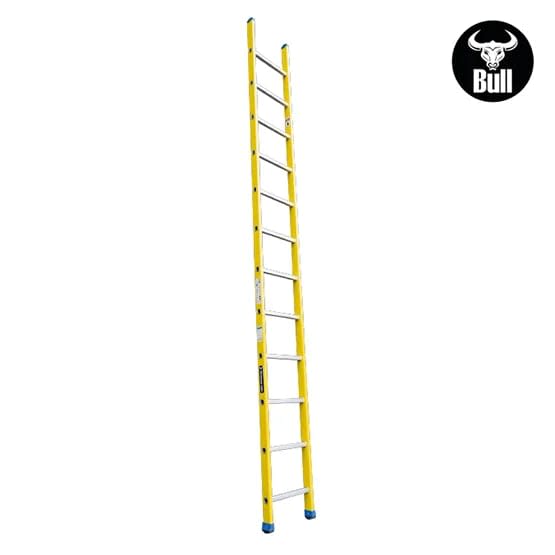 ESCALERA FIBRA TIPO ARRIMO 12 PASOS 150KG 3.66M FA150-12IA AMERICAN BULL2