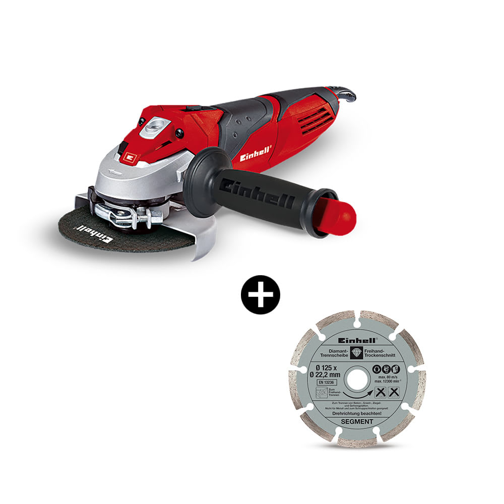 AMOLADORA TE-AG 125/750 KIT 750W 5