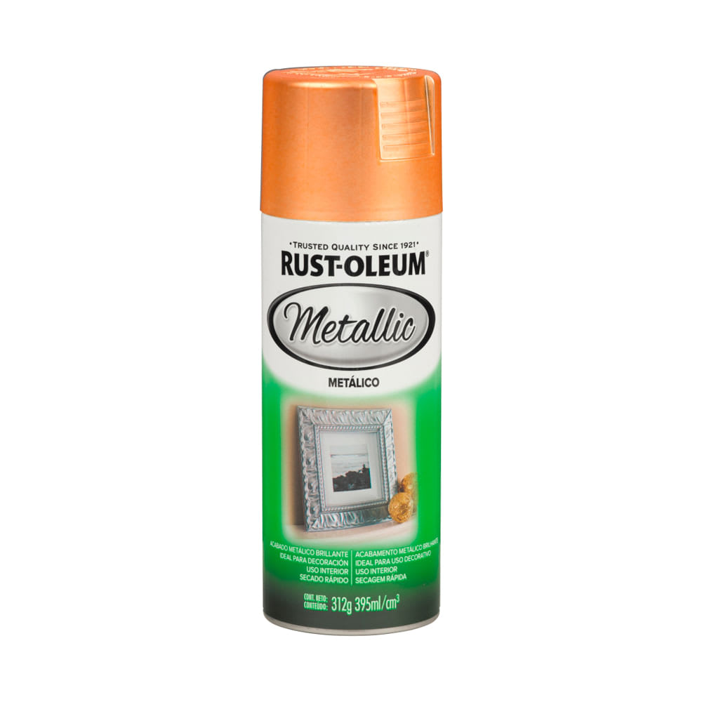 SPRAY ESPECIALIDAD METALICO COBRE BRILLANTE 312 GRAMOS RUST OLEUM1