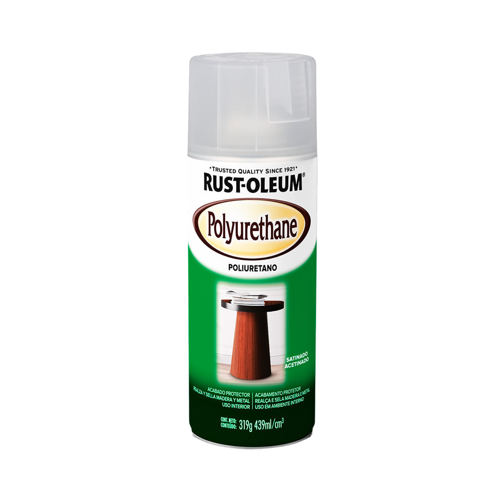 SPRAY ESPECIALIDAD POLIURETANO SATINADO 319 GRAMOS RUST OLEUM1