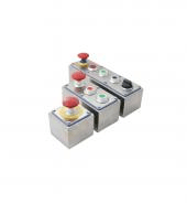 BOTONERA DE EMERGENCIA INOX (100x100x94mm) IP69K NBGLC11.4 - EM SCHMERSAL