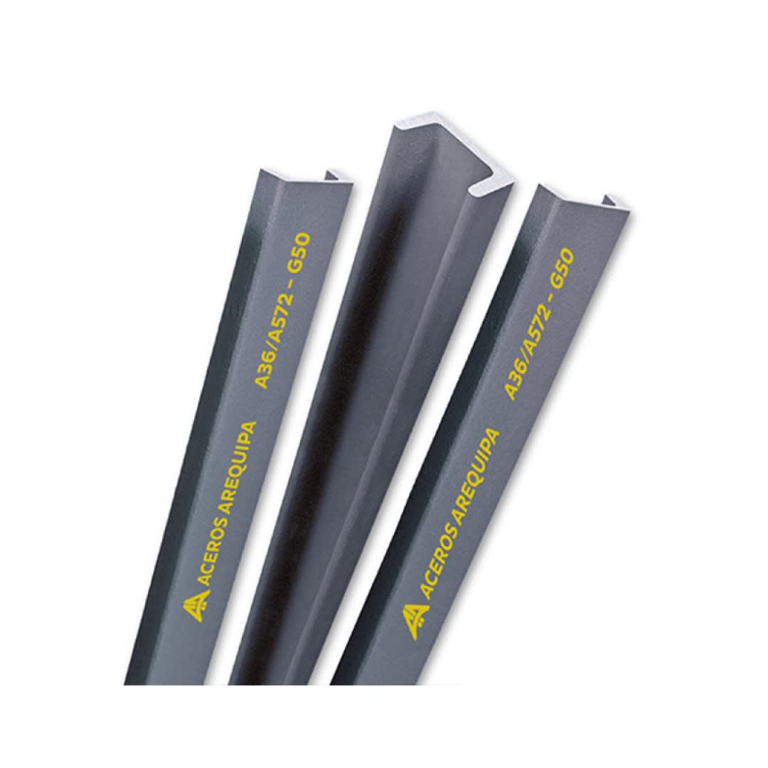 CANALES U ESTRUCTURAL A36 4''X4.50 LB/PIE ACEROS AREQUIPA