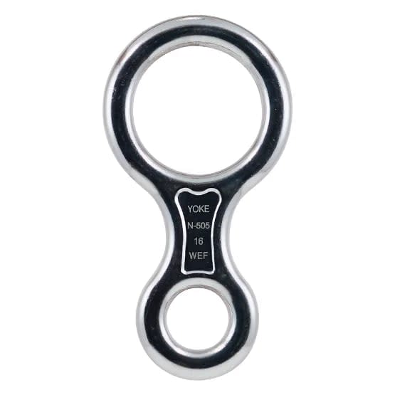 DESCENSOR ALUMINIO TIPO ''8'' P/SOGA 3/8'' A 5/8'' N-505 7500LBS(35KN) YOKE