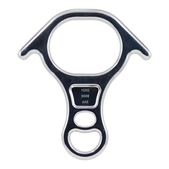 DESCENSOR ALUMINIO TIPO ''8'' P/SOGA 3/8'' A 5/8'' N-506 9000LBS(40KN)YOKE