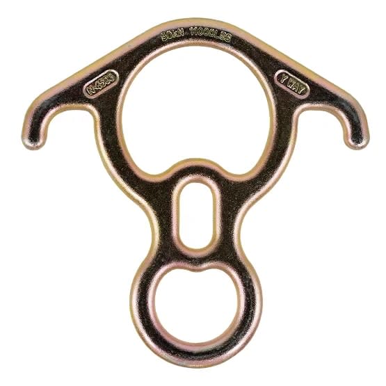DESCENSOR ACERO TIPO ''8'' P/SOGA 3/8'' A 5/8'' N-4506 11000LBS(50KN)YOKE