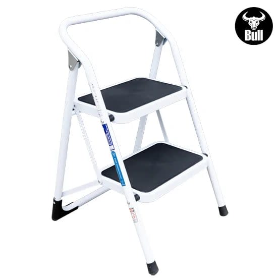 ESCALERA ACERO TIPO TABURETE 2 PASOS 150KG 0.46M ST150-2IA AMERICAN BULL2