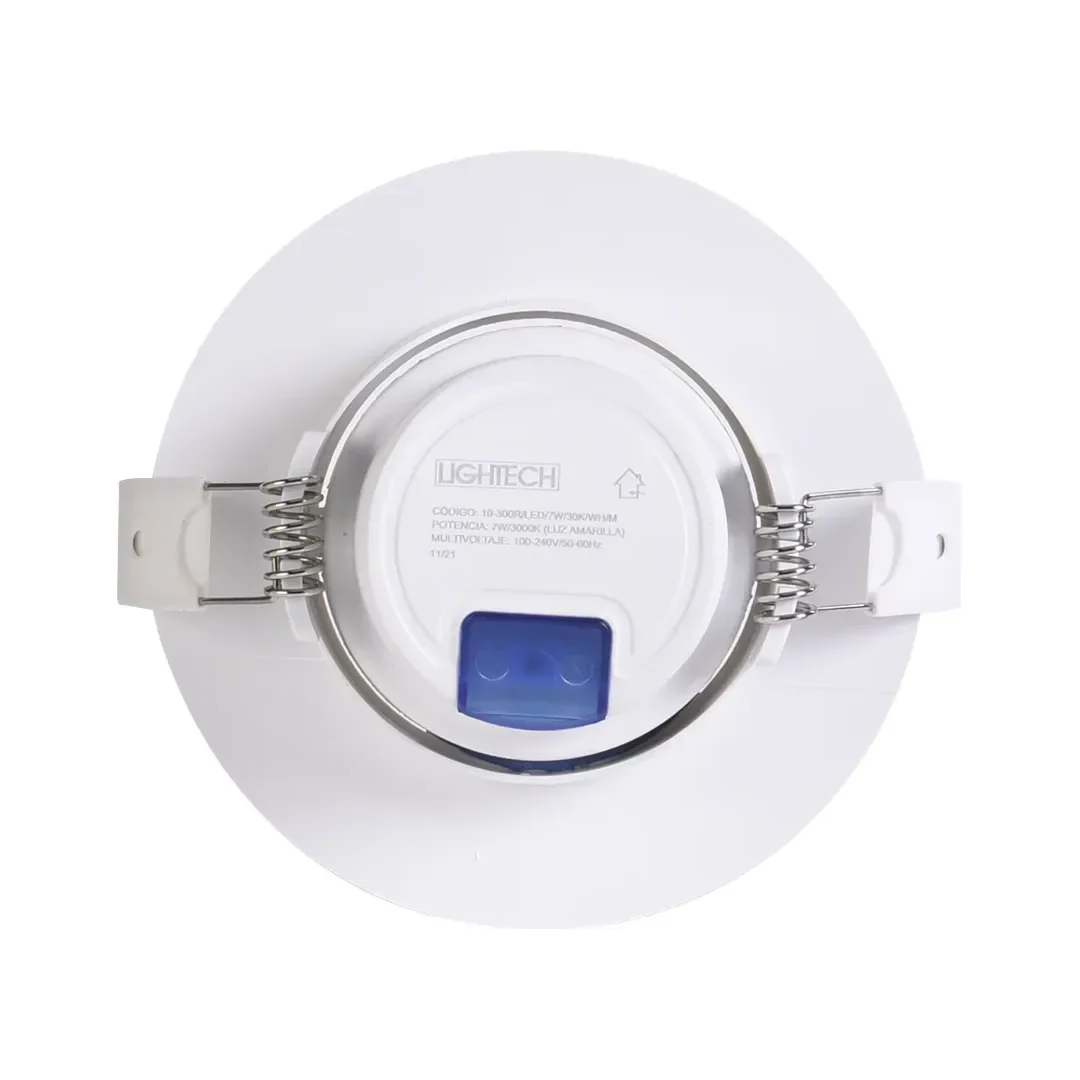 SPOT LED INTEGRADO DIRIGIBLE 7W 10.5CM 3CCT BLANCO LIGHTECH3