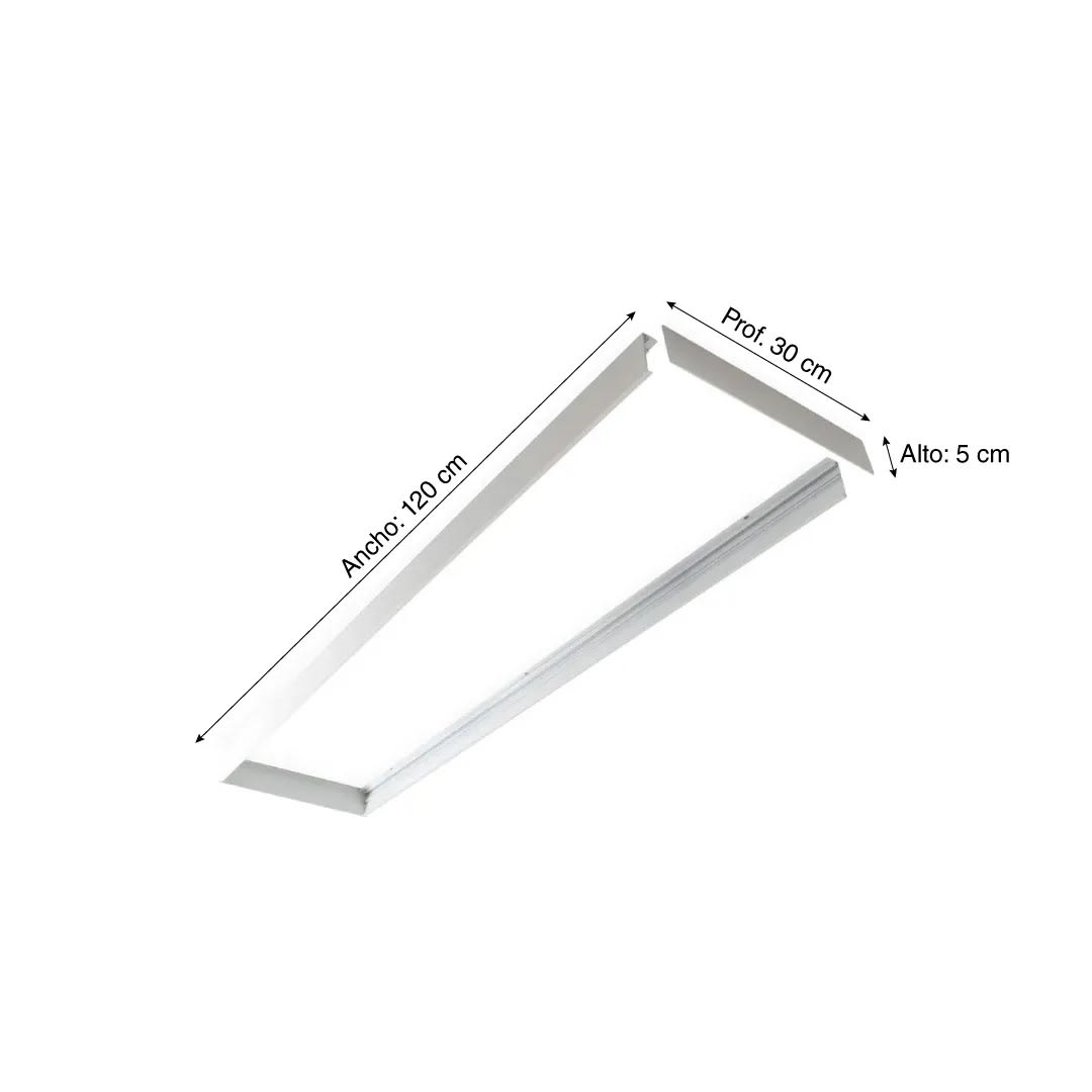 MARCO PARA ADOSAR PANEL LED 60X60CM LIGHTECH2