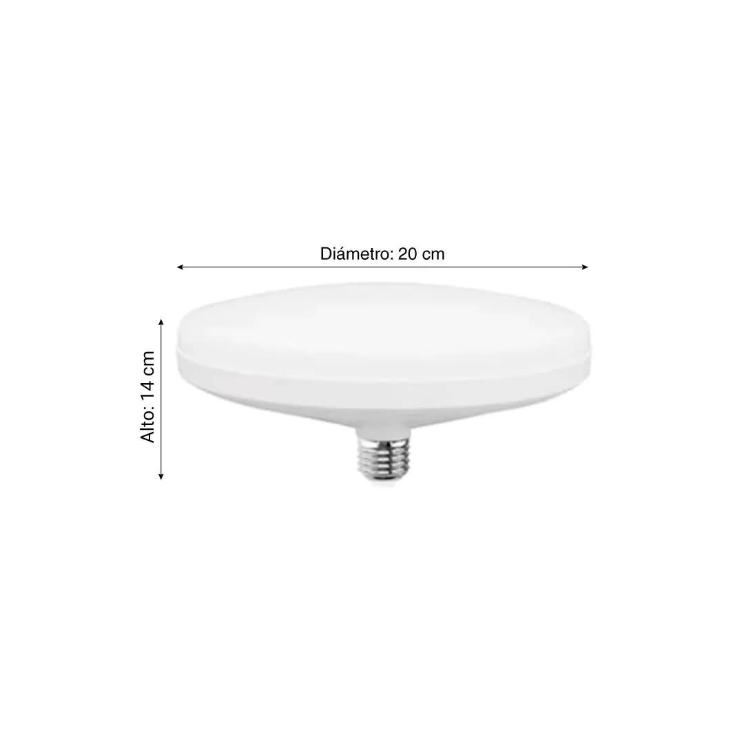 FOCO LED UFO E27 20W 20CM LUZ FRIA LIGHTECH1