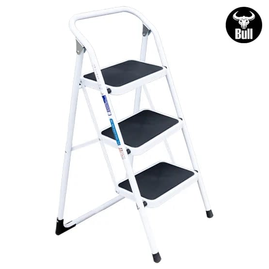ESCALERA ACERO TIPO TABURETE 3 PASOS 150KG 0.69M ST150-3IA AMERICAN BULL2