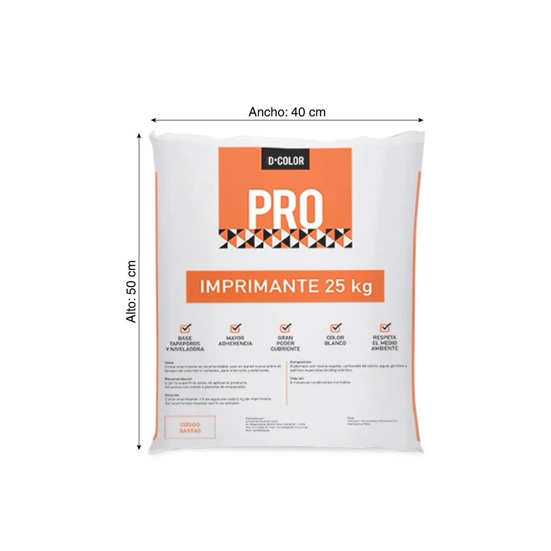 IMPRIMANTE D´COLOR 25 KG PRO1