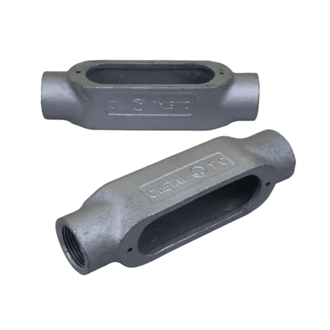 CAJA CONDULET FORM 5 TIPO C HIERRO 1/2'' HDG UL CMETAL