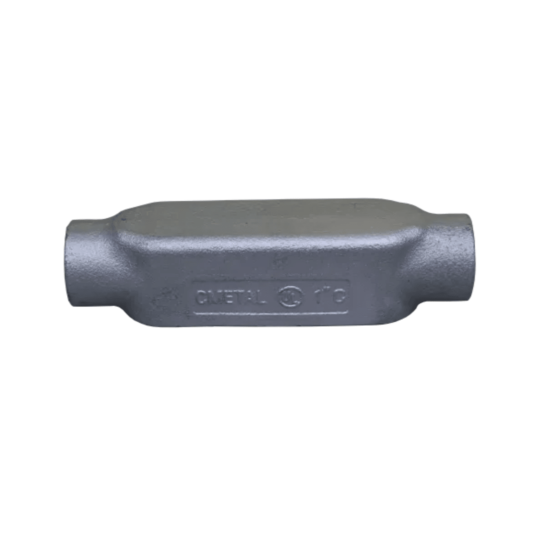 CAJA CONDULET FORM 5 TIPO C HIERRO 1'' HDG UL CMETAL1