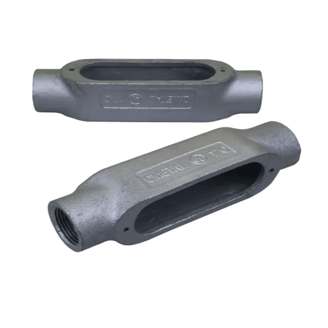 CAJA CONDULET FORM 5 TIPO C HIERRO 1'' HDG UL CMETAL