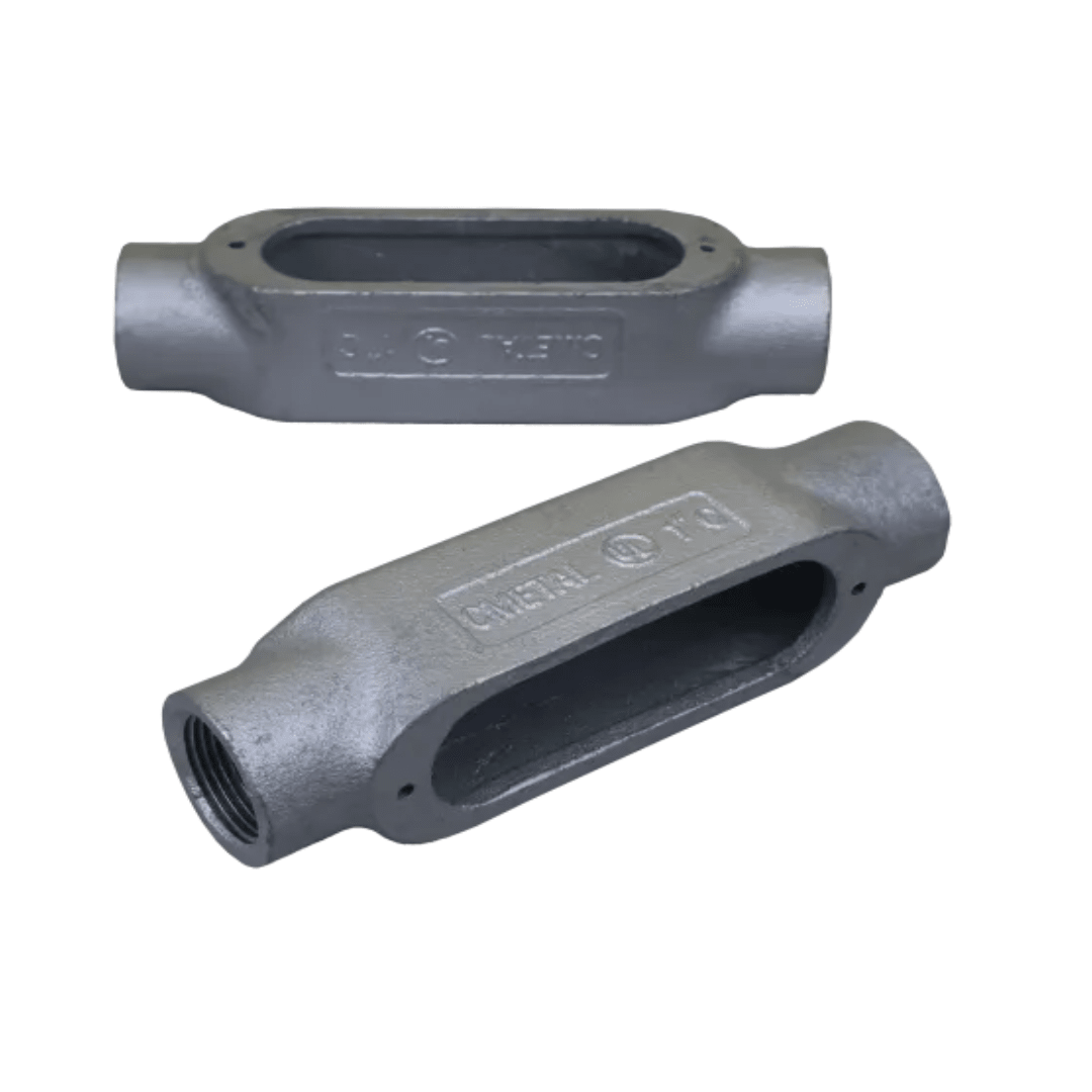 CAJA CONDULET FORM 5 TIPO C HIERRO 1-1/2'' HDG UL CMETAL