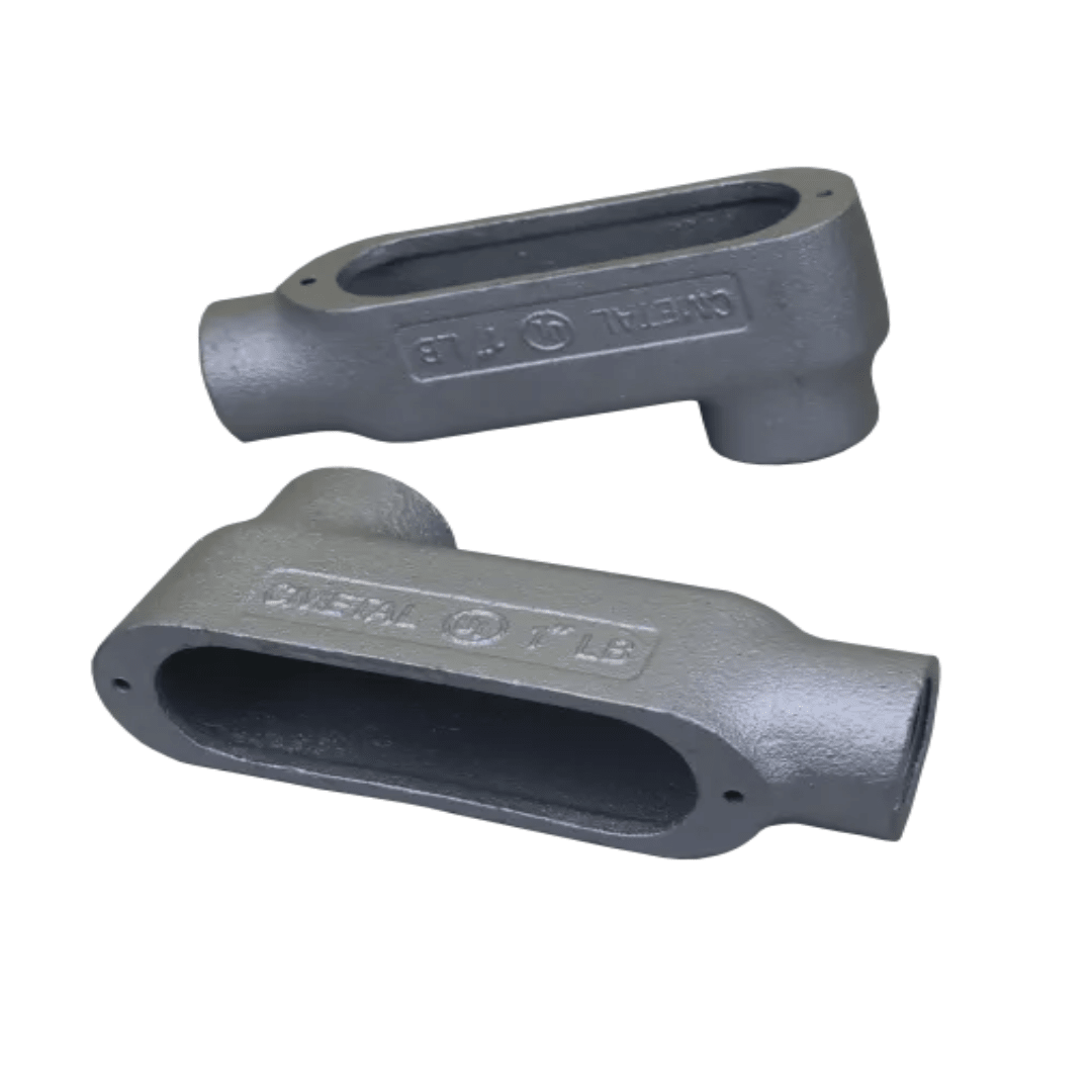 CAJA CONDULET FORM 5 TIPO LB HIERRO 1/2'' HDG UL CMETAL