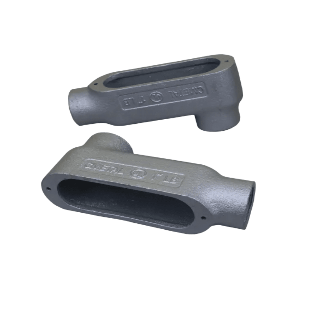 CAJA CONDULET FORM 5 TIPO LB HIERRO 4'' HDG UL CMETAL