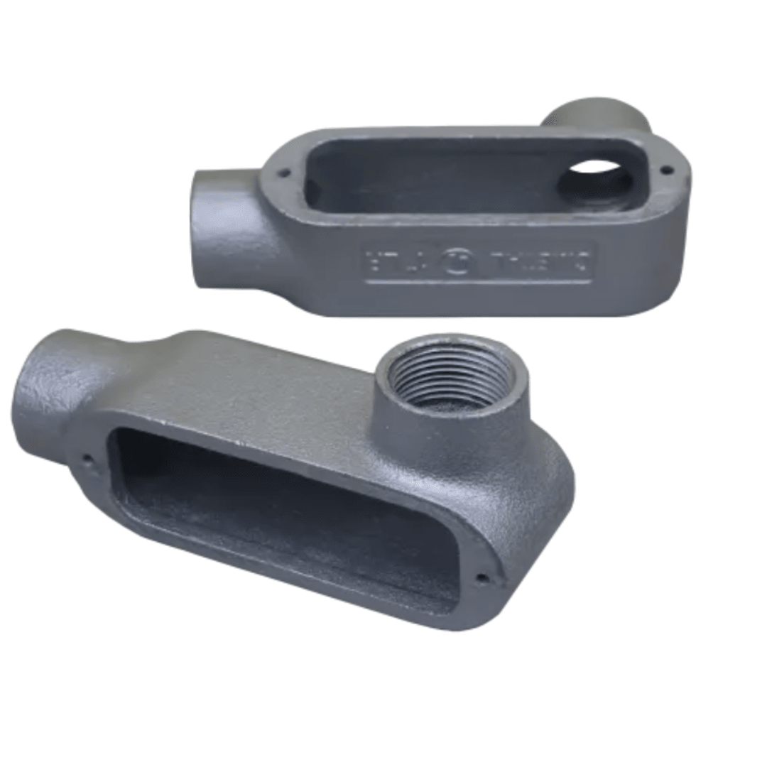 CAJA CONDULET FORM 5 TIPO LR HIERRO 1/2'' HDG UL CMETAL