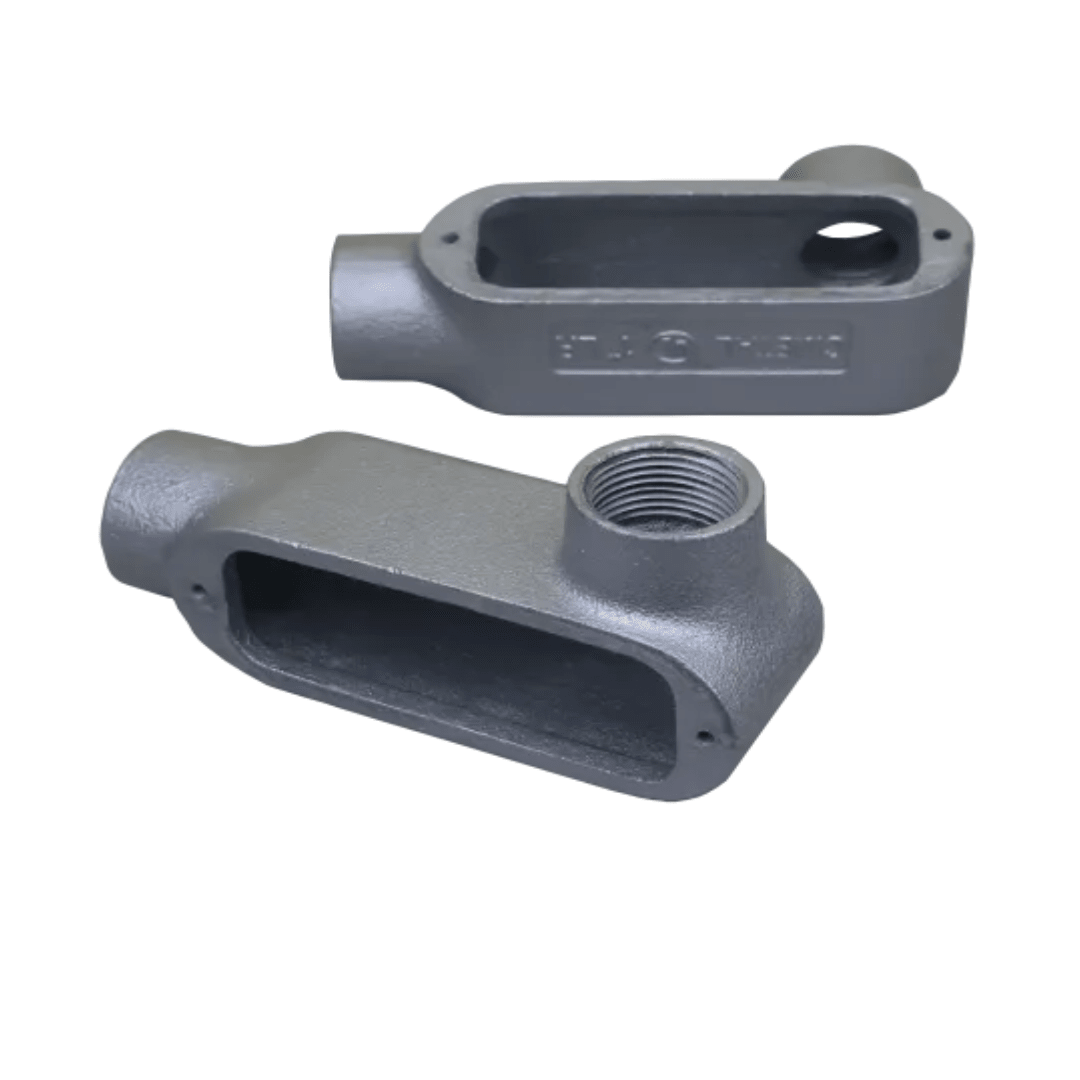 CAJA CONDULET FORM 5 TIPO LR HIERRO 1-1/2'' HDG UL CMETAL