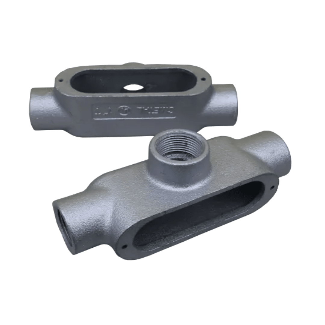 CAJA CONDULET FORM 5 TIPO T HIERRO 1/2'' HDG UL CMETAL