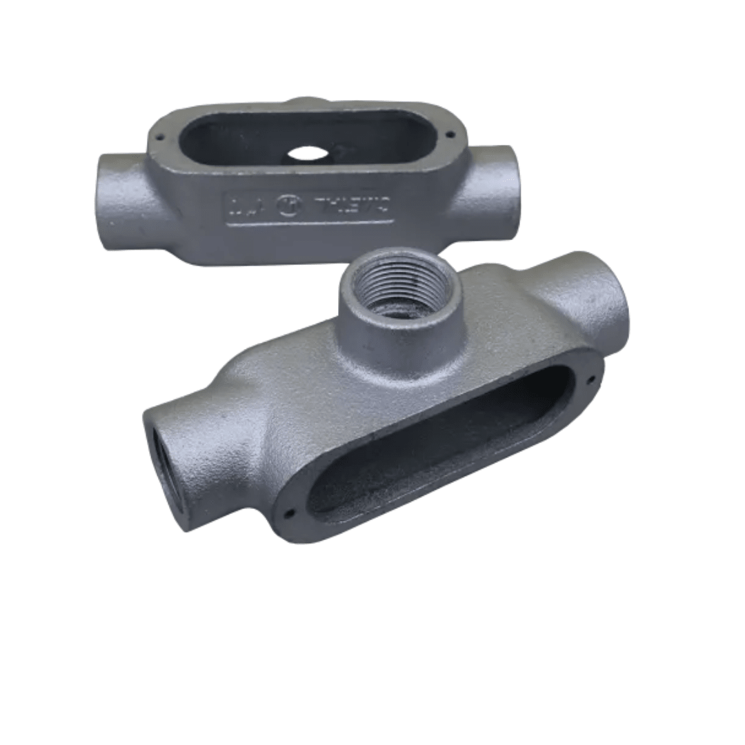 CAJA CONDULET FORM 5 TIPO T HIERRO 1'' HDG UL CMETAL