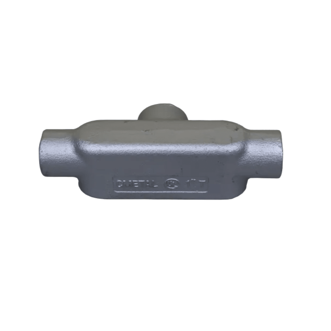 CAJA CONDULET FORM 5 TIPO T HIERRO 1-1/2'' HDG UL CMETAL1
