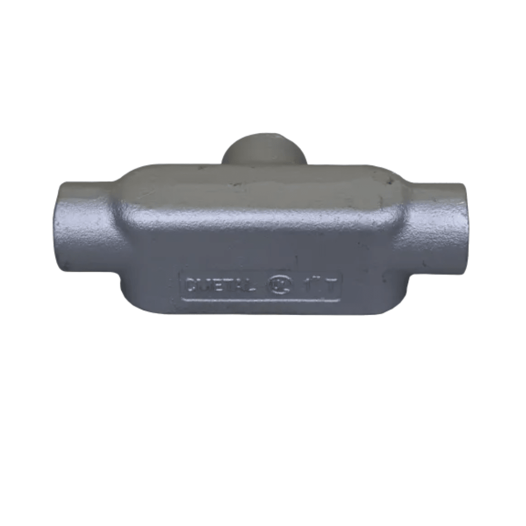 CAJA CONDULET FORM 5 TIPO T HIERRO 2'' HDG UL CMETAL1