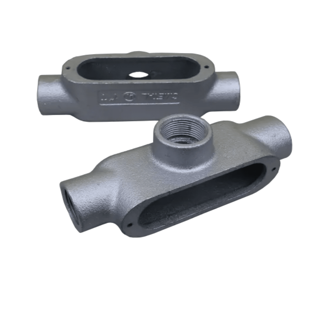 CAJA CONDULET FORM 5 TIPO T HIERRO 2'' HDG UL CMETAL