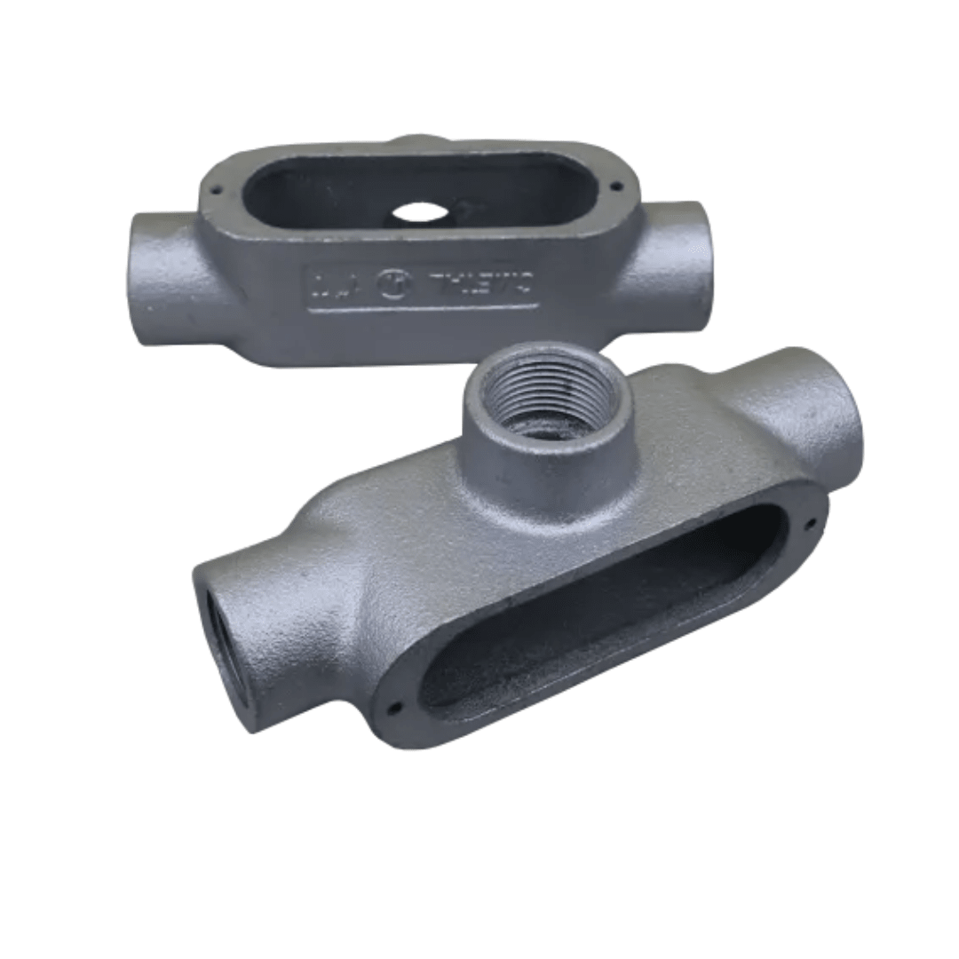 CAJA CONDULET FORM 5 TIPO T HIERRO 3'' HDG UL CMETAL
