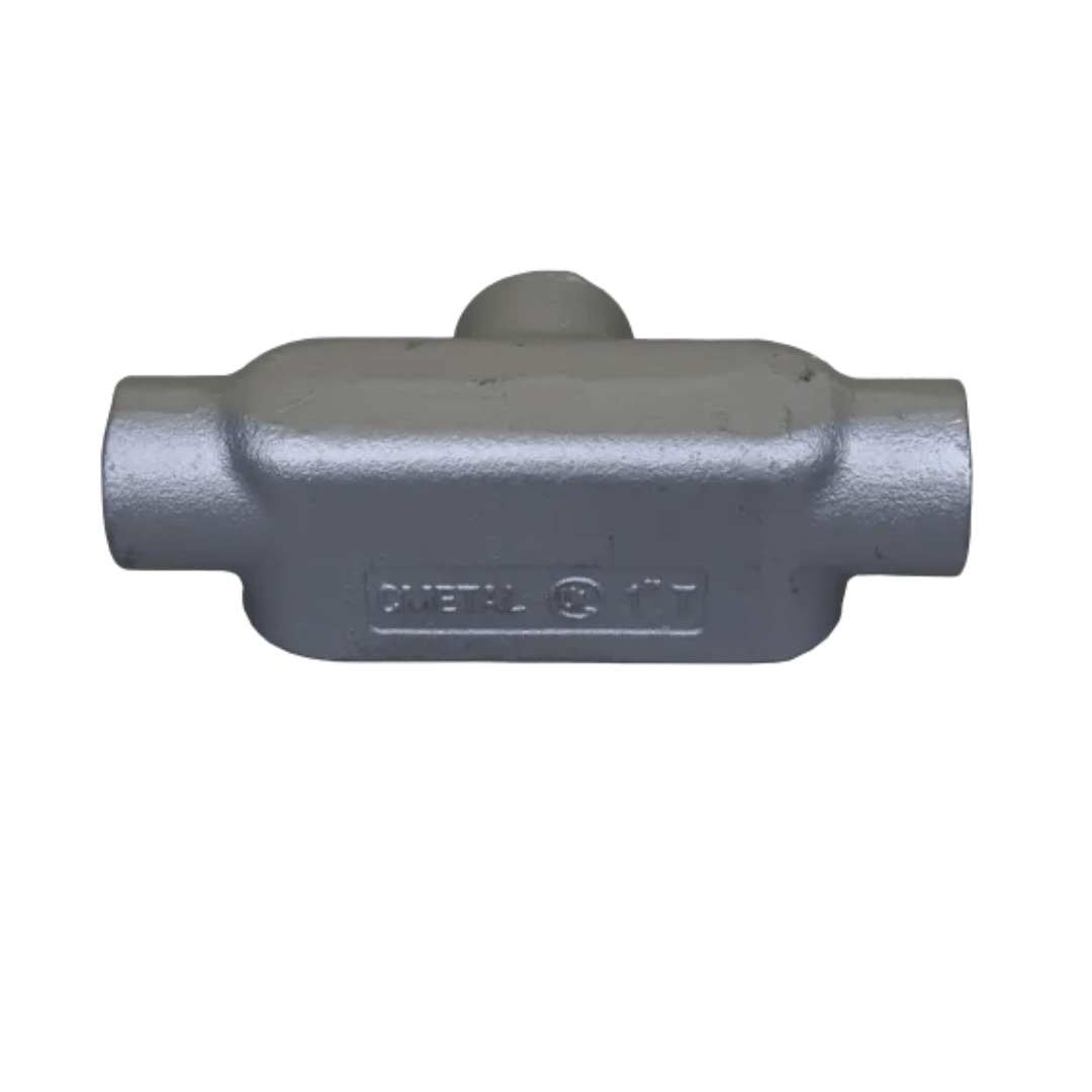 CAJA CONDULET FORM 5 TIPO T HIERRO 4'' HDG UL CMETAL1