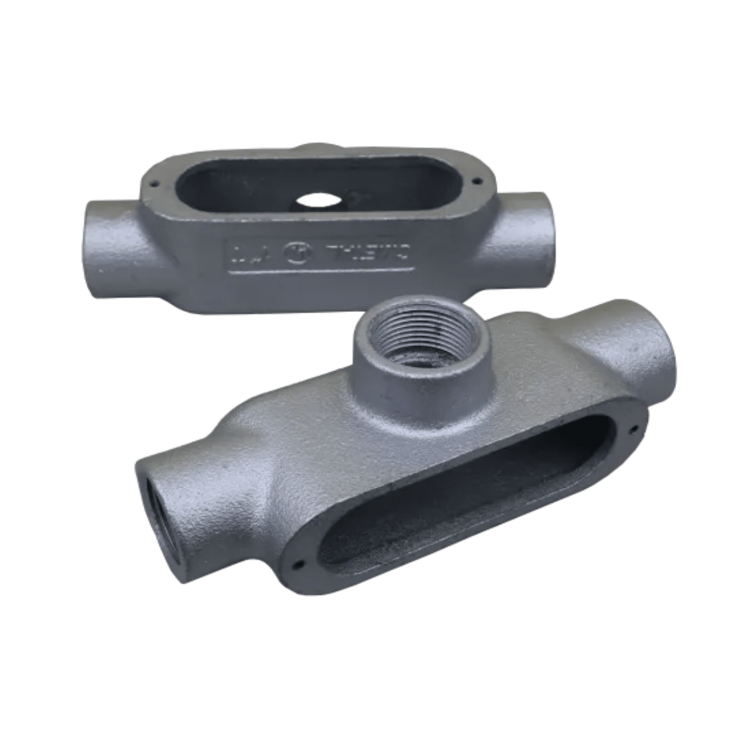 CAJA CONDULET FORM 5 TIPO T HIERRO 4'' HDG UL CMETAL