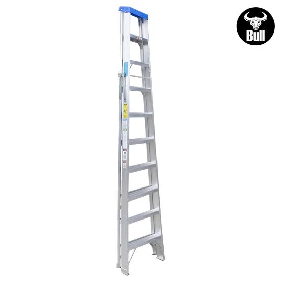ESCALERA ALUMINIO TIJERA SIMPLE ACCESO 10 PASOS 136KG 3.05M ATS136-10IA AMERICAN BULL4