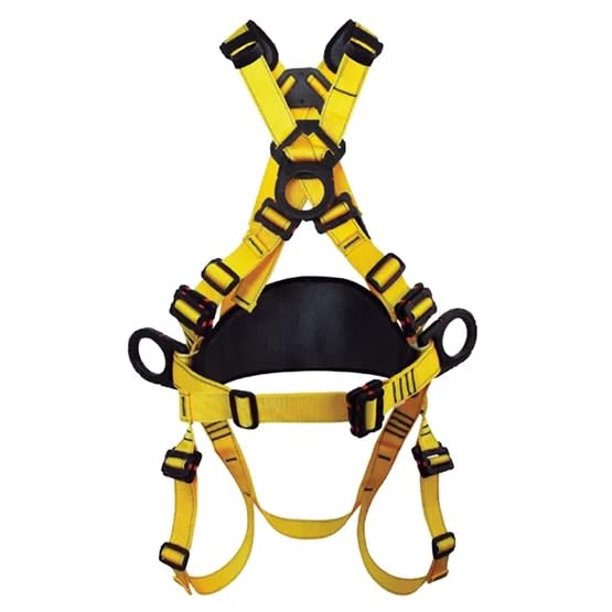 ARNES CON APOYO LUMBAR 4 ANILLAS 7 HEBILLAS REFORZADO I4A7HRD HAUK