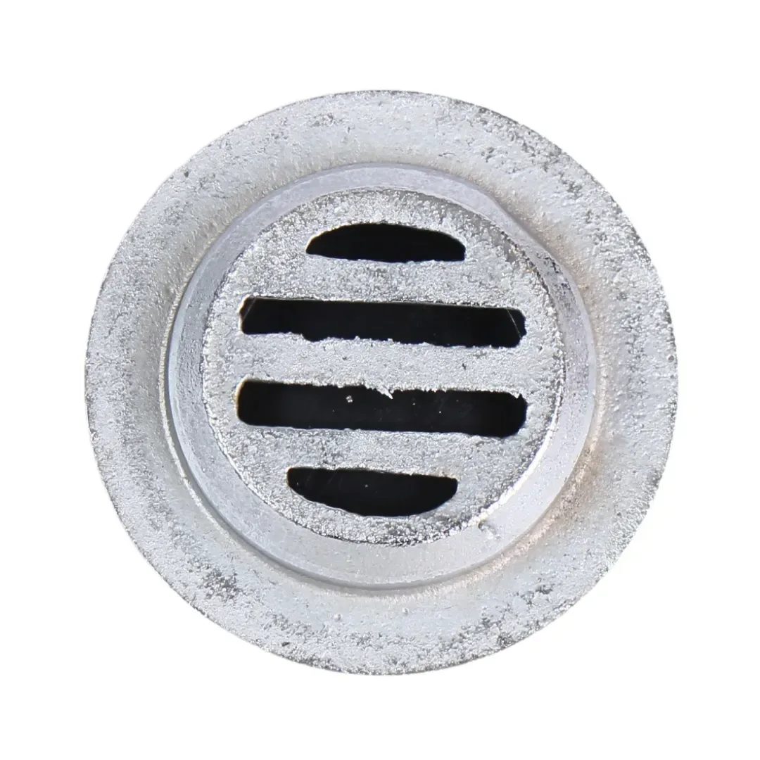 TAPON DE ACERO INOXIDABLE CROMADO MODELO REJILLA 2'' PLATA WERKEN3