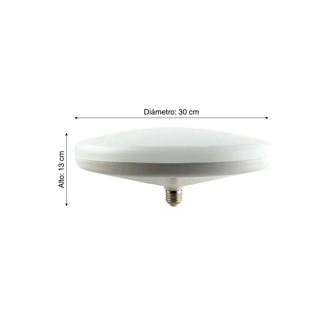 FOCO LED UFO E27 30W 30CM LUZ FRIA LIGHTECH1