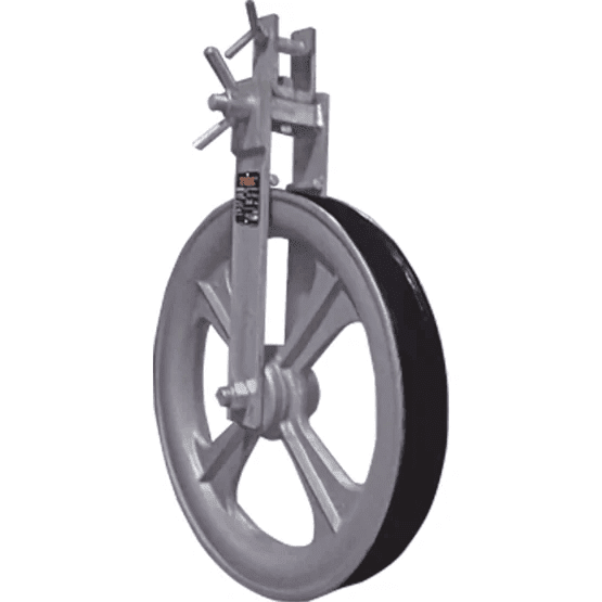 POLEA DE ALUMINIO P/TENDIDO 24'' AP24V VULCANIZADA AL HORNO AMERICAN BULL PULLEY
